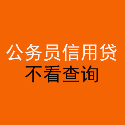 上安乡公务员信用贷款